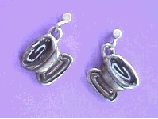Silver Earrings and Rings